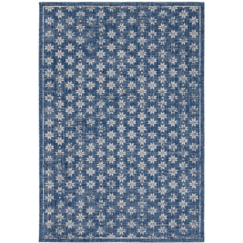 Bellburns Rectangle Floral Flatweave Area Rug, Rectangle  120 x 170cm