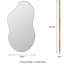 Buckwalter Asymmetrical Metal Framed Wall Accent Mirror-327276011-327276015