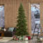 Sapin de Noël mince pré-éclairé-905069795
