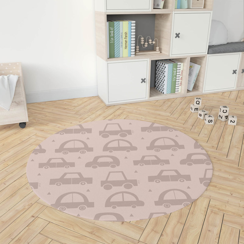 Tapis de jeu pour enfants Driveway, Rose