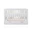 Nika Cot Bed & Under Drawer - White Wash