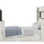 Ensemble de chambre à coucher pour grand lit 4 pièces Lavish Modern Style avec foyer dans la tête de lit et meuble télé dans le pied de lit-1081841737