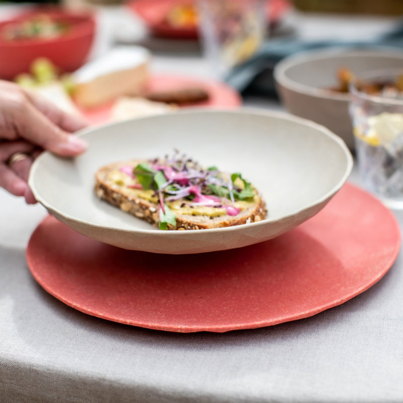 Koziol 4 Piece Deep Plate Set