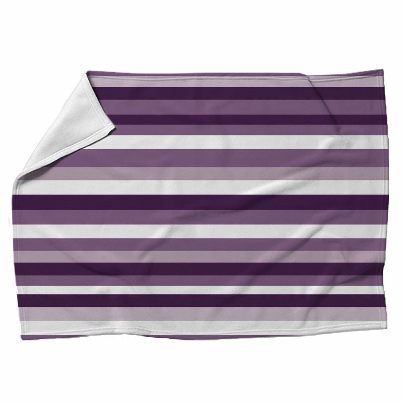 Machine Printed Throw Blanket, 68" W x 80" L