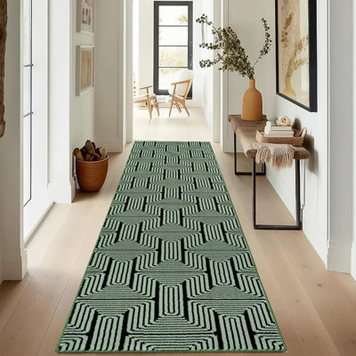 Large Shaggy Rugs Non Slip Living Room Hallway Fluffy Bedroom Carpet Mats