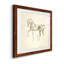 Cheval de dressage II - Cadre photo, reproduction d'art sur papier-410764836-410764837