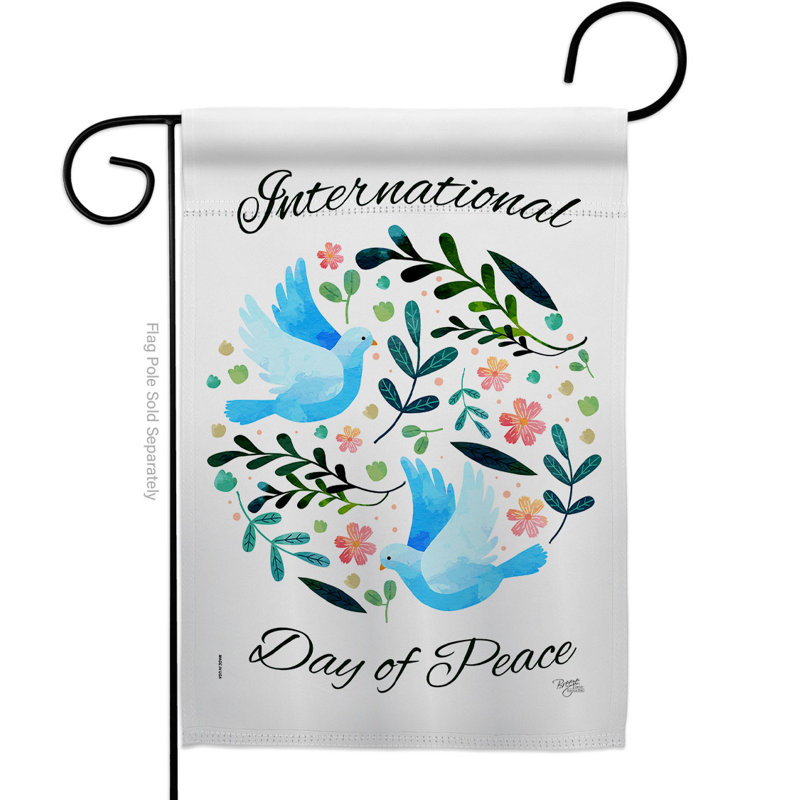 Drapeau de jardin 19 x 13 po.
