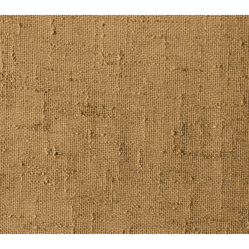 Swadlincote Elegant Linen-Look Light Filtering Grommet Double-Wide Patio Curtain Panel, Toffee