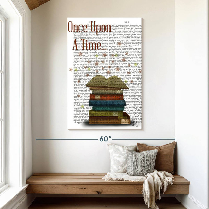 Kerner Once Upon A Time Books, 48" H x 32" W