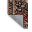 Tapis persan noir lavable à la machine-1752419673