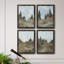 Ensemble de 4 reproductions d'art sur toile West-1203555926-1203555927