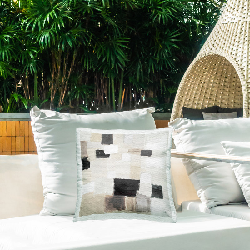 Geometric Outdoor Throw Pillow