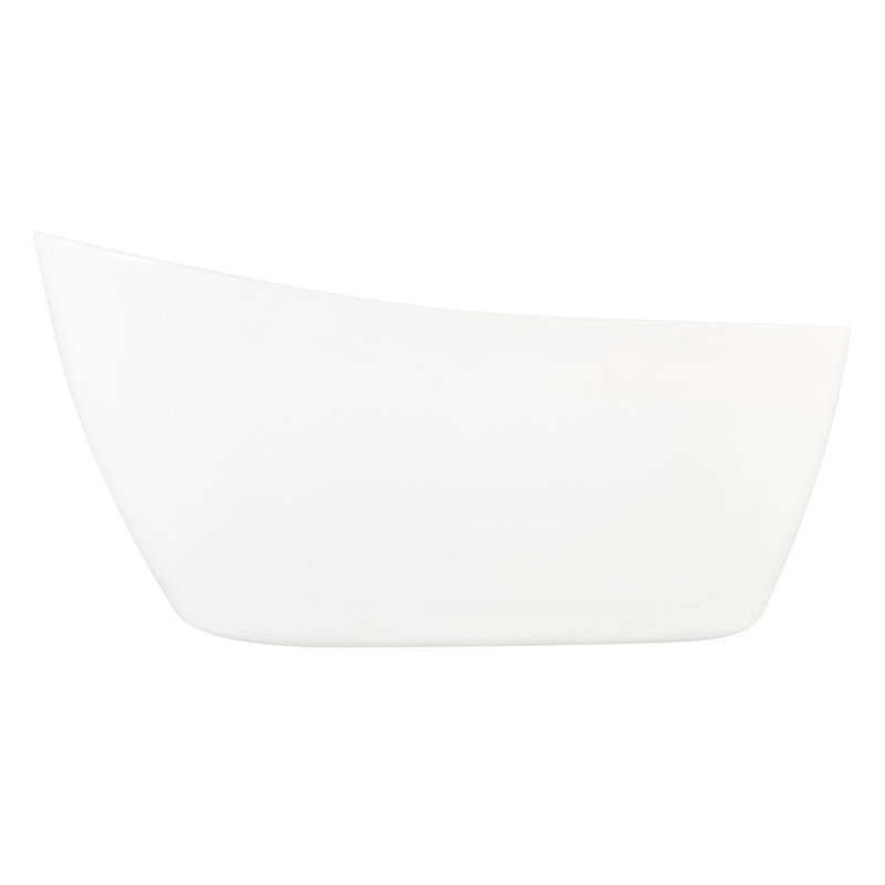 71" Sheba Acrylic Slipper Tub With Foam - Air Massage
