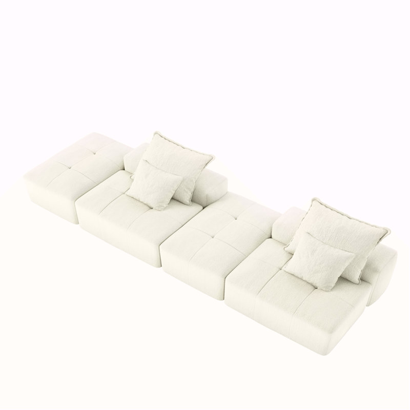 Canapé modulaire surdimensionné Modern, Beige