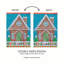 Drapeau de jardin Gingerbread Home Sweet Home