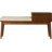 Anisten Polyester Blend Upholstered Bench with Drawers