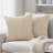 Corduroy Throw Pillow Covers,Soft Corduroy Couch Decorative Pillow Covers Windmill Textured Striped Cushion Cover,Set of 2-112511057-112511058
