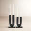 Newfields 11'' H Aluminum Tabletop Candlestick-87918518