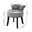 Solid + Manufactured Wood Accent Stool