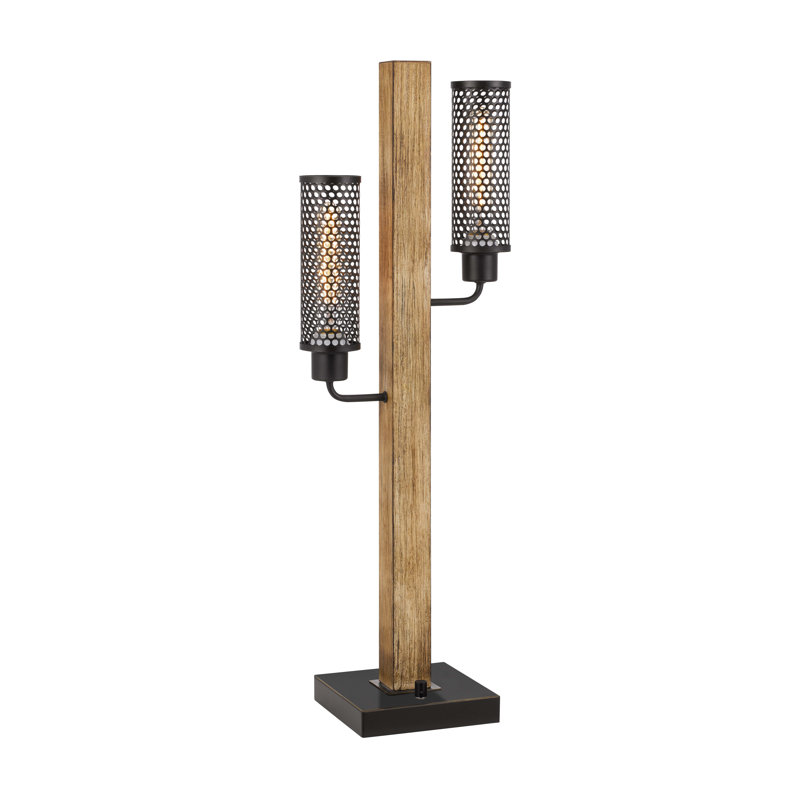 Lampe de table brune 32 po Canarsie