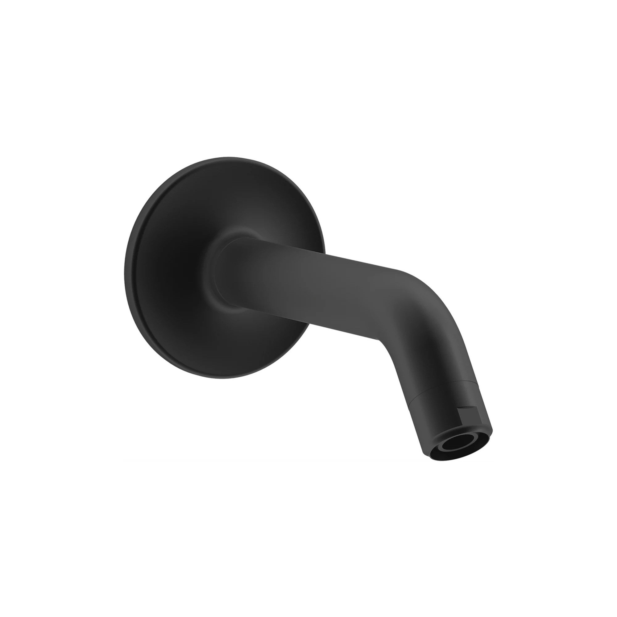 Purist Showerarm and Flange, Black Matte