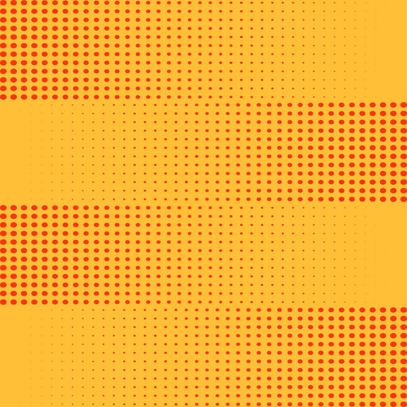 Papier peint adhésif à pois géométriques dégradés L 102 po x l 24 po, Rouge