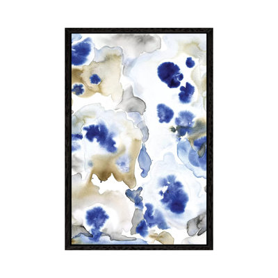 Blue Pansies II by Tim OToole - Gallery-Wrapped Canvas Giclée on Canvas