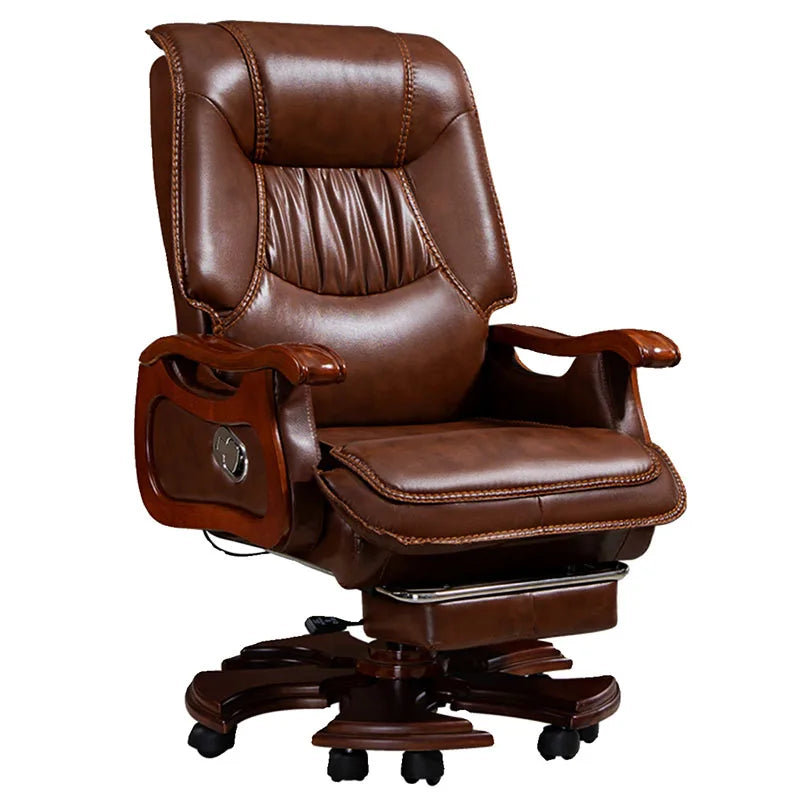 Devory Genuine Leather Side Chair