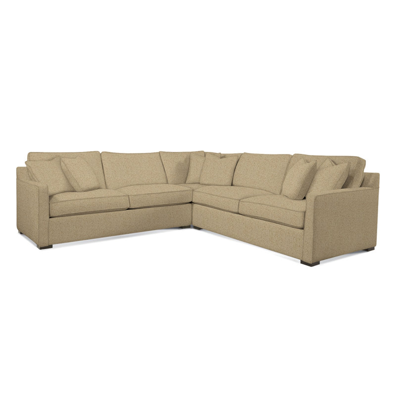 Brentwood Sectional, Elite Sand; 0321-74, Black