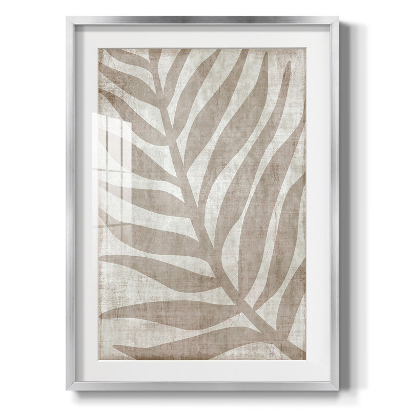 Siesta Key - Toile tendue avec châssis, H 28,5 po x l 20,5 po, Argent argent