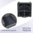 Ingvald 9- Pieces Outdoor Wicker Patio Sofa Seating Group with Fire Pit, Ottomans and Cushions-106915256-106915259