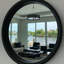 Lesley Round Solid Wood Mirror
