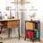 2 Tier Rolling File Cart with Wheels