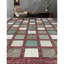 Tapis rouge noué à la main de haute qualité