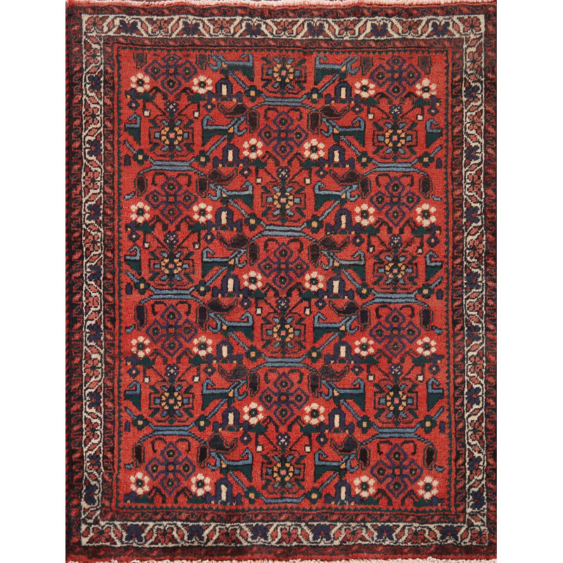 Tapis carré géométrique 3x3