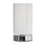  Daylinn 19.5cm Compact Chrome Silk String Bedside Table Lamp