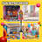 15'' Bubble Gum Machine with Stand - Vintage Style Gum Ball Machine - Style Candy Dispenser Vending Machine with Glass Globe and Metal Base, Red