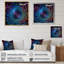 Impression sur toile Infinity Net Space Matrix I - Fractals-205425537-205425543