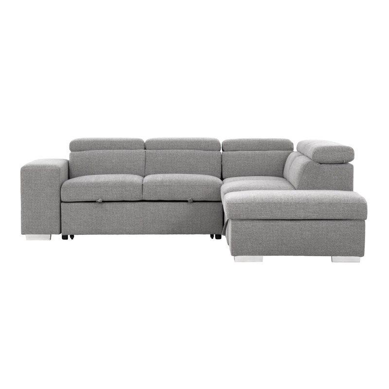Canapé-lit modulaire avec rangement à droite 105 po Sutton