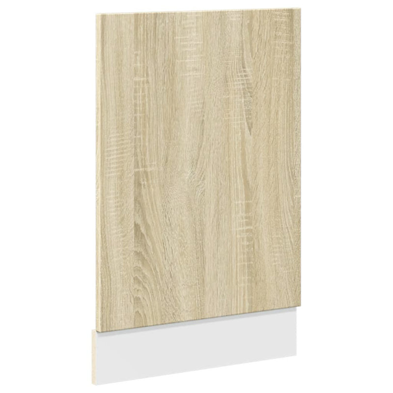 Ashmita Dishwasher Panel Lyon Sonoma Oak 45x3x67 cm Engineered Wood