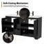 Ensemble de meuble-lavabo à double cuve 60 "avec comptoir en résine Skeen, robinet, assemblage requis-1169763521