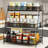 Vintage Three-Layer Spice Rack Storage Box
