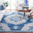 Arvillia 802 Area Rug In Navy / Grey-397604637