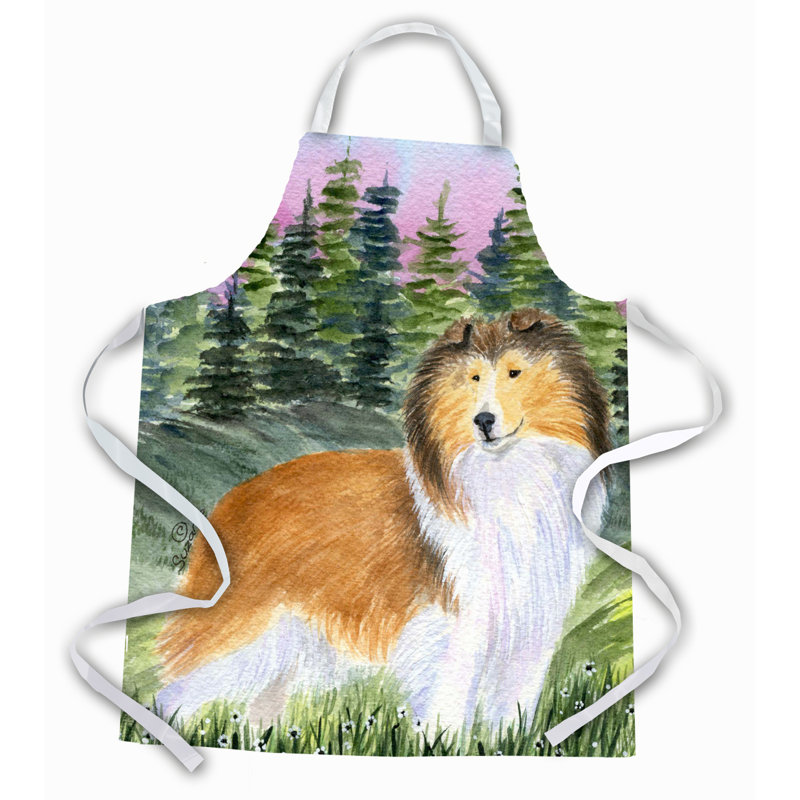 No Pattern Bib Apron