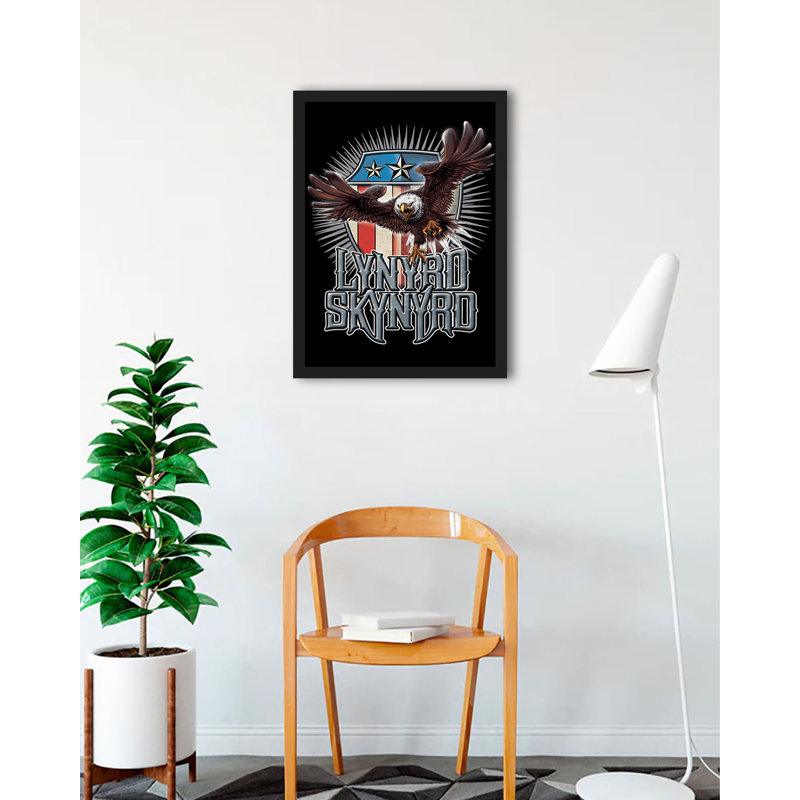 " Lynyrd Skynyrd Eagle And Flag "