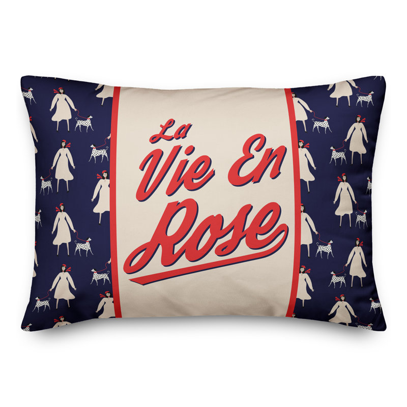 Abstract Reversible Throw Pillow