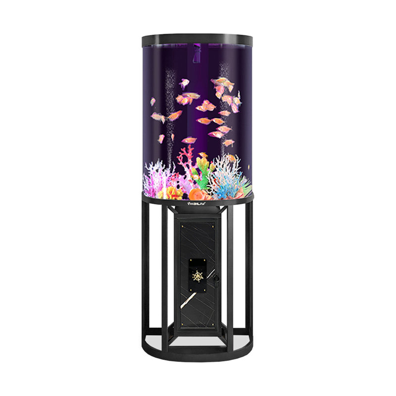 Aquarium 25-31 gallons en acrylique et fer moderne