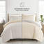 Ensemble de housse de couette 3 pièces à motif ultra doux - Serenity-128498595-128498593