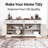 65.75" Large Sideboard Buffet Cabinet With Wooden Door-130768999