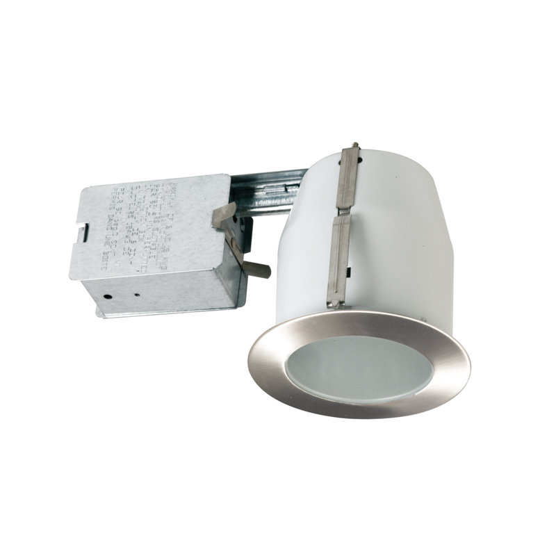 4-Inch PAR20 Shower Trim & Housing Kit – White, White